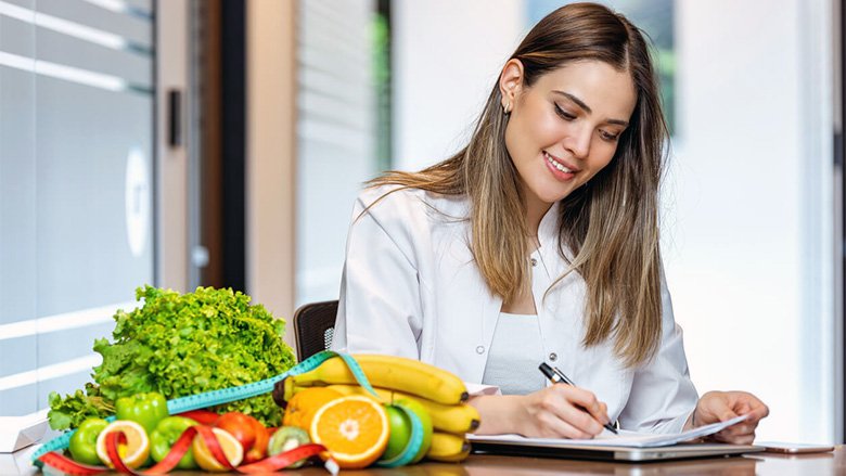 Dietary counselling illustration